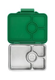 Krabička na desiatu - desiatový box nerezový Pret RVS 4 - Pomme Green