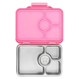 Krabička na desiatu - desiatový box nerezový Pret RVS 4 - Versailles Pink