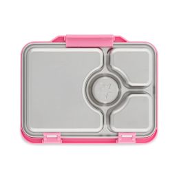Krabička na desiatu - desiatový box nerezový Pret RVS 4 - Versailles Pink
