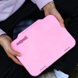 Krabička na desiatu - desiatový box nerezový Pret RVS 4 - Versailles Pink