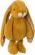 Plyšový zajac Cuddly Kanini - žltý - 0 ks