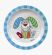 Melamínový protišmykový tanierik pre deti zajac Ringel Dingel - 0 ks