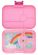 Krabička na desiatu - desiatový box XL Tapas 4 - Capri Pink Rainbow - 0 ks